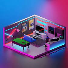 Click To See On Amazon Get Cool Room Of Gaming With The Best Setup Possible Game Room Design Video Game Room Design Gaming Room Setup