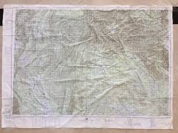 Details About Vintage Vietnam War Dod Evasion Chart Evc 500 1 Laos Thailand War Map Star Chart