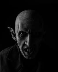 Willem Dafoe portrays Max Schreck in Shadow of the Vampire which was  released in 2000. It is a brilliant film and Willem does an amazing job. We  highly recommend it. . .