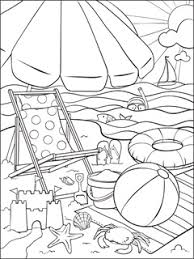 Coloring page on the theme of summer for kids. Summer Free Coloring Pages Crayola Com