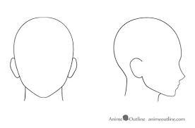 How To Draw Anime And Manga Male Head And Face Anime Face Shapes Anime Head Anime Head Shapes