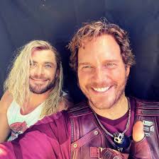 Chris hemsworth thor love and thunder. Thor Love And Thunder Chris Hemsworth Shared A Photo Of Him And Chris Pratt