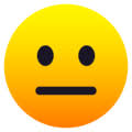 Emoji are special graphical symbols used to represent faces, emotions, objects, animals, food and other things in textual messages. Neutral Face Emoji