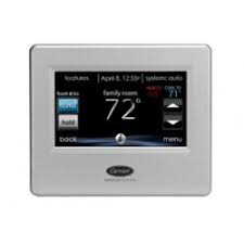 The 'locked' icon disappears from the screen. Carrier Remote Access Touch Control Infinity Tran Climatisation