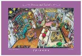 Start by selecting your art print and choosing the size you want. Monica S Apartment Friends Memorabilia Poster Monicas Apartment Friends Apartment Friends Memorabilia