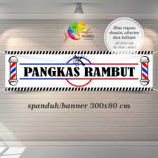 Belanja online banner (hiasan dinding, banner, streamer & confetti, aksesori hiasan) promo di lazada 8.8 sale! Spanduk Banner Pangkas Rambut Gunting Rambut Shopee Indonesia