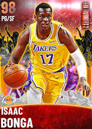 Explore tweets of isaac bonga @isaacbonga on twitter. Nba 2k21 2kdb Opal Isaac Bonga 98 Complete Stats