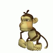 Monkey Gif Monkey Discover Share Gifs Monkey Gif Animated Emoticons Cute Gif