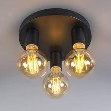 plafon industrial negra facil 3 plafondlamp vloerlamp lampen plafond