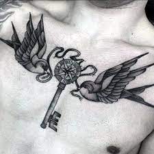 Top 73 Traditional Swallow Tattoo Ideas 2021 Inspiration Guide Key Tattoos Neck Tattoo Tattoo Designs