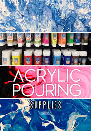 Find the best selection of arts & crafts supplies for artists of all ages & levels. Acrylic Pour Painting Supplies For Stunning Diy Fluid Arts Projects Craft Mart