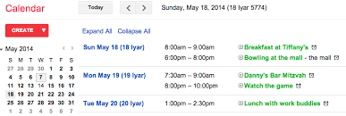 Gmail Hebrew Calendar Now Available In Your Google Facebook