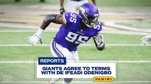 If you're not from new jersey then you don't know what you don't know. Giants Reportedly Agree To Terms With De Ifeadi Odenigbo