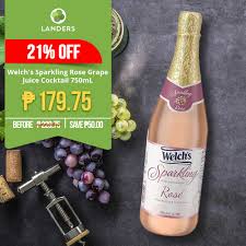 With a lovely pink color and a light, refreshing taste, it's everything you love about . Landers Superstore Find Simple Joys In Life Like Welch S Sparkling Rose Grape Juice Cocktail That S 21 Off Here At Www Landers Ph Sip And Enjoy Its Refreshing Non Alcoholic Essence At A Discounted Price