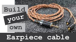 3.5mm diy earphone audio cable with mic repair headphone wire semi clear. Diy 4 Wire Iem Headphones Cable Tutorial Pt 1 Braiding Iem Headphone Cable Wires Youtube