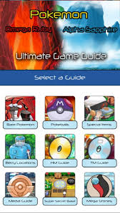 Pokemon creator app omega ruby. Pocket Guide For Pokemon Omega Ruby Free Download