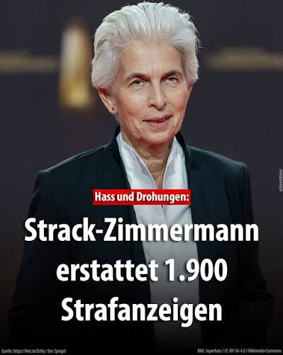 Die FDP-Politikerin Marie-Agnes Strack-Zimmermann wehrt sich gegen eine große Zahl von Beleidigungen und Gewaltandrohungen, die sich vor allem im Internet gegen sie richten. Seit Februar 2023 habe sie laut Bericht zahlreiche Strafanzeigen