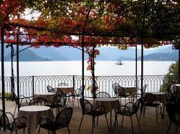 panoramio photo of the terrace of hotel du lac varenna lake como hotel italy