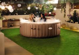 Aldi S Luxury Blow Up Hot Tub Is Back By Popular Demand Hot Tub Hot Tub Deck Tub
