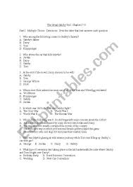 Quiz global also has many multiple choice tests which are available to play here. The Great Gatsby Multiple Choice Quiz For Chapters 7 9 With Answer Key Esl Worksheet By Johnherrera101
