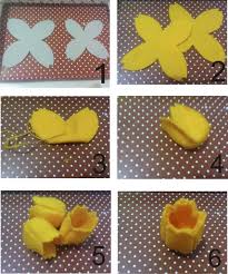 Cara membuat bunga dari kain flanel kain flanel merupakan kain yang pada umumnya dipakai untuk membuat kerajinan tangan baik berupa. Tutorial Flanel Tutorial Bunga Tulip Ini Facebook