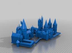 Castle luxury home interiors luxury mansions by alexandra. Hogwarts Castle 3d Models Stlfinder