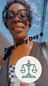 I think my smile says it all😁. Day six of jury duty ran pretty smoothly  😂🤷🏾‍♀️. I was still