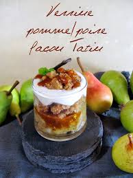 Verrine Pomme Poire Facon Tatin Verrine Pomme Recette Verrine Verrines Sucrees