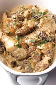 Get Inspired By This Fricassee Of Chicken And Tarragon With Morel Mushrooms Recipe Or By One Of The 2 9 Morel Mushroom Recipes Stuffed Mushrooms Morel Recipes