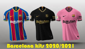 Where the shirt chest comes with a set of red lines and different thicknesses, and there is a cross under the nike company logo. Barcelona New Kits For Season 2020 2021
