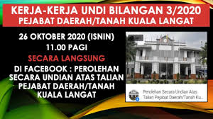 Pejabat daerah/tanah portal rasmi majlis daerah kuala. Perolehan Secara Undian Atas Talian Pejabat Daerah Tanah Kuala Langat Posts Facebook