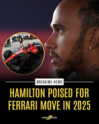 BREAKING NEWS!! Lewis Hamilton set to move to Ferrari in 2025 😱