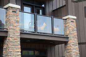 Balcony railings not only provide protection from falling down but also beautify it. Glass Railing Balcony Exterior Design Trendecors