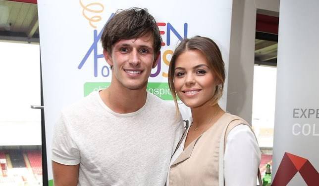 Chloe Lewis kisses Jake Hall portrait after funeral: 'I'll love you forever' | Metro News