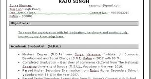 Tabel of contents cv format for freshers mba finance fresher professional resume Sample Resume Of Mba Hr Fresher