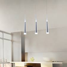 Modern Led Cone Pendant Light18w Up Down Acrylic Hanging Ceiling Light3light Adjustable Pendant Light Dining Room Lighting Cone Pendant Kitchen Island Lighting