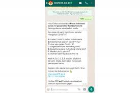 We did not find results for: Ini Nomor Resmi Hotline Informasi Chatbot Whatsapp Covid 19 Antara News Papua