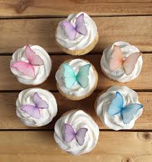 Download 3d Precut Edible Wafer Paper Butterfly Cake Toppers Choose Your Colour Amount Cake Toppers Home Garden