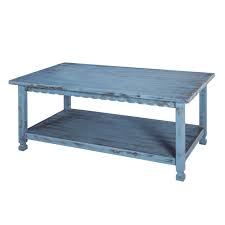 The range of distinct distressed coffee tables — often made from wood, metal and glass — can elevate any home. Blue Coffee Tables You Ll Love In 2021 Wayfair