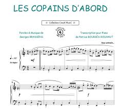 L'orchestre les copains d'abord à été crée en 2000, nous avons une expérience musicale depuis plus de 25 ans pour certains. Partitions Georges Brassens Les Copains D Abord Orchestre A Cordes