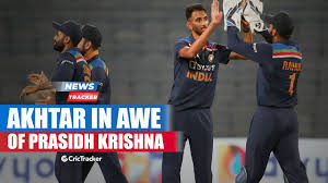 It is a great luxury to have this group of bowlers in all formats. Shoaib Akhtar Impressed With Indian Speedster Prasidh Krishna And More Cricket News Youtube
