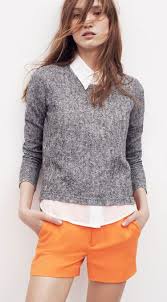 I Love The Orange And Grey Color Combo Fashion Clothes My Style