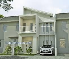 Yakni pola hidup yang 'minimalis' juga. Desain Rumah Atap Miring Menarik Elegan Contoh Gambar