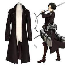 Ensa cheur at la pasta sa. Nsoking Attack On Titan Shingeki No Kyojin Trench Coat Costume S Black Cosplay Costumes For Men Cosplay Costumes Attack On Titan