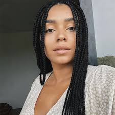 They're also known as cherokee braids, invisible cornrows, banana braids, straightbacks or pencil braids. Quick Easy Box Braid Hairstyles Novocom Top