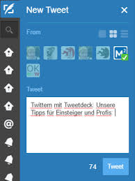 Tweetdeck creates 4 columns the first time you log in: 21 Tweetdeck Tipps Furs Bessere Twittern Monitoringmatcher