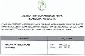Pihak kami akan mengemaskini kesemua kerja kosong kerajaan spa yang dibuka sepanjang 2020 disini dari masa ke. Kerja Kosong Kerajaan Perak 2019