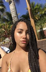 Black And Blue Box Braids On Light Skin Pin De Coco Hill Em Braids Cabelo Com Tranca Penteados Cabelo