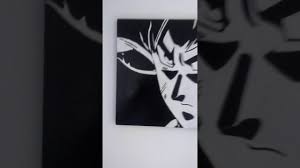 Entrá y conocé nuestras increíbles ofertas y promociones. Cuadro Dragon Ball Super Goku Blanco Y Negro En Pintura Acrilica Youtube