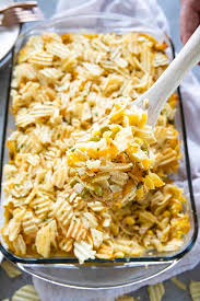 Sprinkle the chips over the casserole and place it under the broiler for a couple of minutes. Best Tuna Casserole The Salty Marshmallow